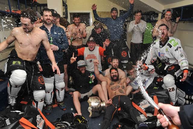 Sheffield Steelers will raise a banner on Saturday night to commemorate their 2016 title win. (Pictures: Dean Woolley)
