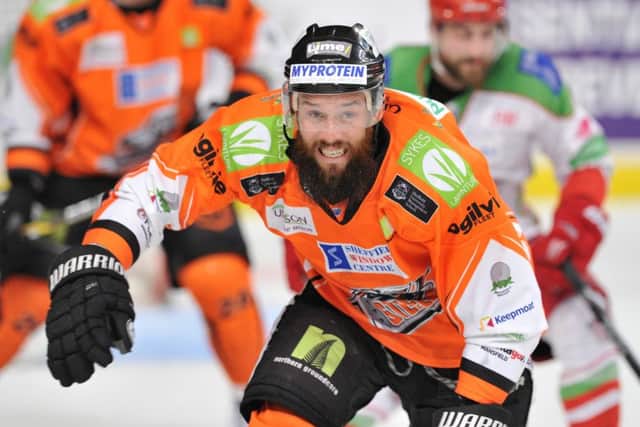 Forward, in action during his Sheffield Steelers days. Picture: Dean Woolley.