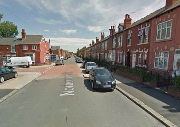 The fire broke out at a property in Norborough Road, Tinsley just after midnight. Picture: Google.