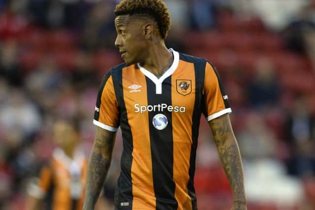 Abel Hernandez in action for Hull City. (Picture: Bruce Rollinson)
