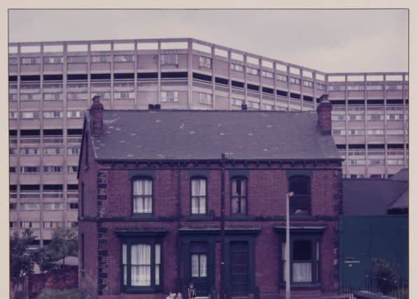 One of Peter Mitchell's street photos of Leeds.