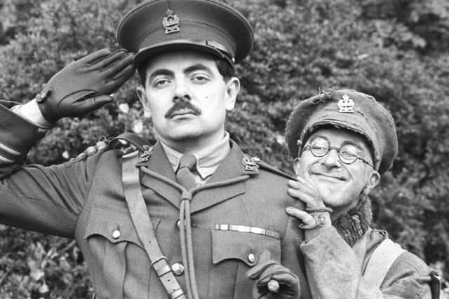 As Baldrick with Rowan Atkinson in Blackadder.  (Picture: PA).