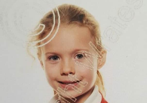 Police have released this image of the six-year-old girl who has gone missing in York.