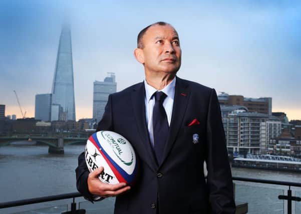 England Head Coach Eddie Jones at Old Mutual Wealth's London headquarters to announce his squad for the Old Mutual Wealth Series. (Picture: Rex Shutterstock/PA Wire)