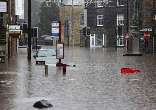 Boxing day flooding in Hebden Bridge