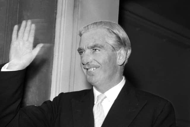 Former British Prime Minister, Sir Anthony Eden, in 1956. (PA).