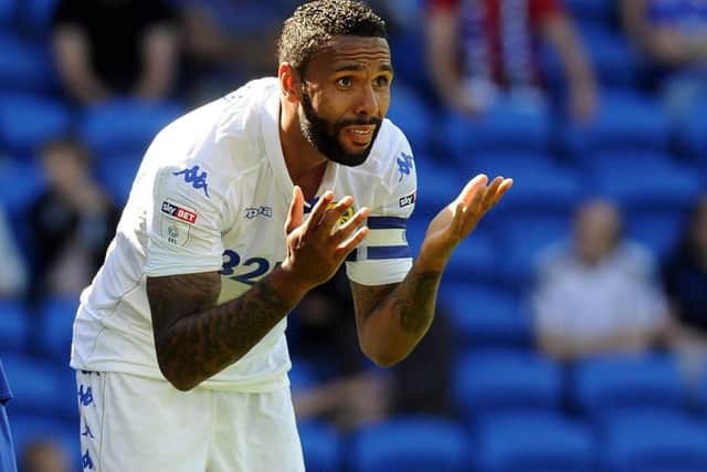 Leeds captain for the match Kyle Bartley.