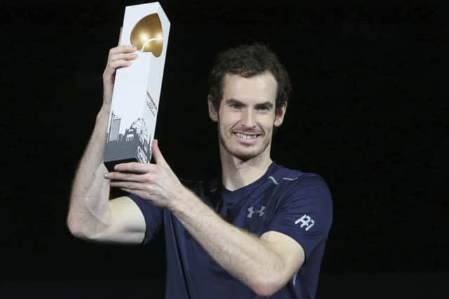 Andy Murray defeated Jo-Wilfried Tsonga to win the Erste Bank Open in Vienna.