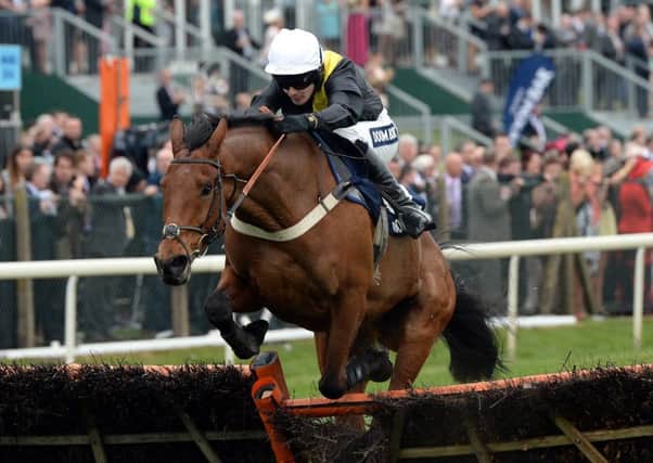 Seeyouatmidnight, ridden by Ryan Mania, seen winning the Doom Bar Sefton Novices Hurdle at Aintree two years ago (Picture: John Giles/PA Wire).