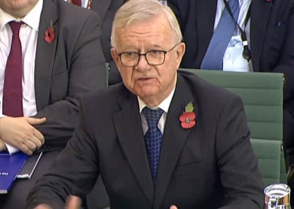 Sir John Chilcot gives evidence to the Commons Liaison Committee on his report into the Iraq War