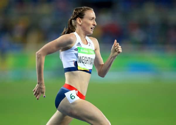 Laura Weightman competing in the Women's 1500m Final at the Olympic Stadium (Photo: PA)