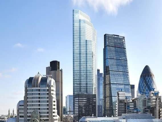 22 Bishopsgate will be one of the top three tallest buildings in the City of London
