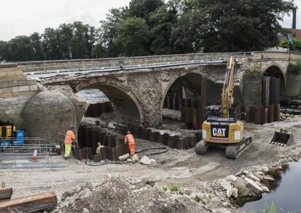 Repairs to Tadcaster Bridge have been delayed