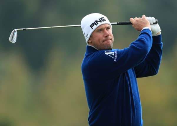Renewed focus: After a horror show on the greens at the Ryder Cup, Lee Westwood has found a new way of putting. (Picture: PA)