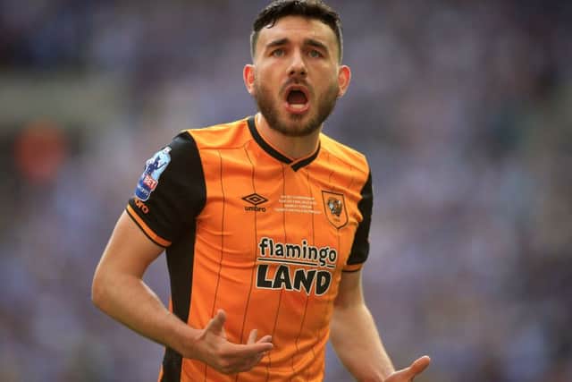 Hull City's Robert Snodgrass has been sidelined with an ankle injury. (Pic: PA)