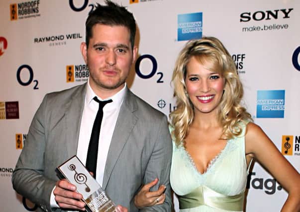 Michael Buble and wife, Luisana Lopilato, have put their careers on hold to help Noah.