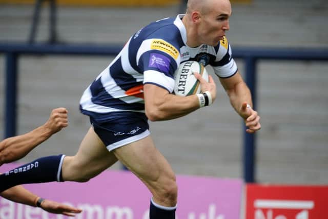 David Doherty: Former Yorkshire Carnegie winger is in charge of Harrogate.
