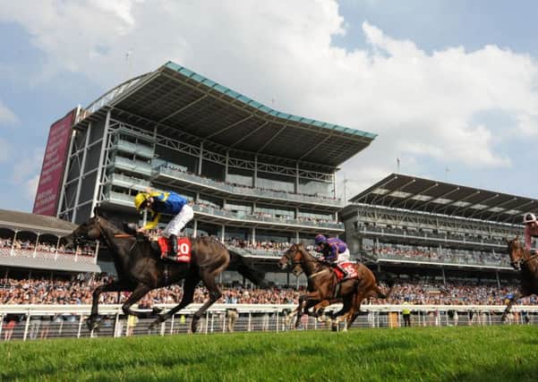 WINNER:  Litigant ridden by Oisin Murphy wins the Betfred Ebor at York last year. Picture: Anna Gowthorpe/PA