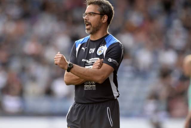 Huddersfield Town manager David Wagner.
Picture: Bruce Rollinson
