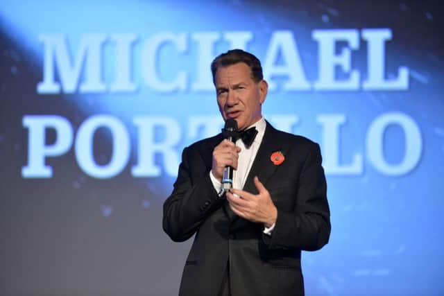 Michael Portillo hosts the Yorkshire Post Excellence in Business Awards 2016.
