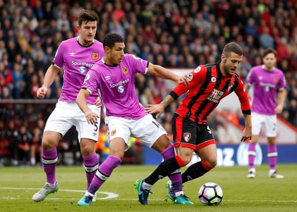 AFC Bournemouth's Jack Wilshere, seen in action against Hull City's Jake Livermore (Picture: Paul Harding/PA Wire).