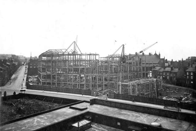 Construction of Leeds Civic Hall c 1931