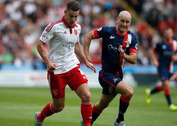 IN THE FRAME: Doncaster Rovers' Paul Keegan, right, is expected to feature against Port Vale on Tuesday night. Picture Simon Bellis/Sportimage