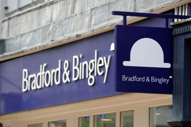 Library photo of a branch of mortgage lender Bradford & Bingley in Chelmsford, Essex. UK Asset Resolution - the taxpayer owned company formed from the merger of Bradford & Bingley (B&B) and Northern Rock Asset Management  has posted its half year results Photo:  Ian Nicholson/PA Wire