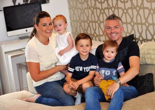 Helen Davies lives in South Newbald with husband Jason and children Zac, eight and four-year-old twins Anya and Xavier.