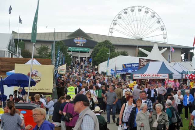 The Great Yorkshire Show attracts thousands of visitors.  Picture: Tony Johnson.
