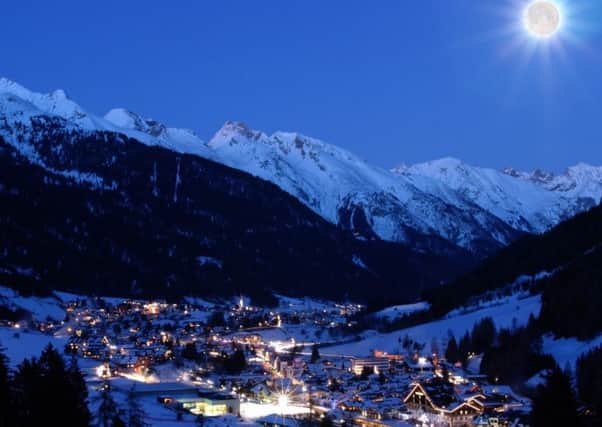 The picturesque town of St Anton.