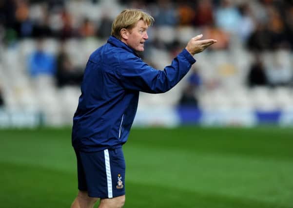 Bradford City manager Stuart McCall.
 Picture: Jonathan Gawthorpe