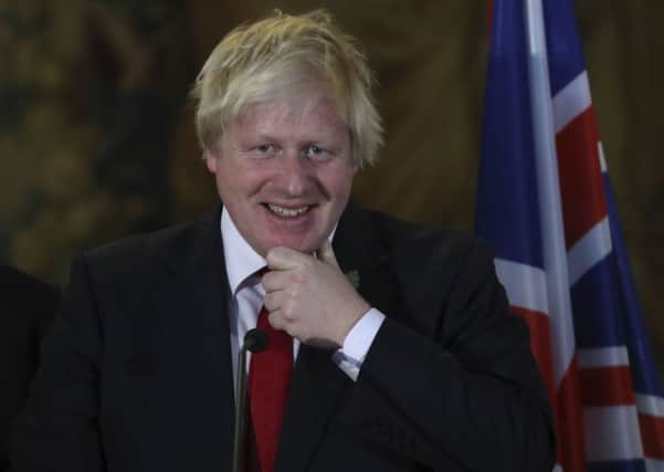 Great Britain's Foreign Secretary Boris Johnson will not be attending a special EU meeting on Donald Trump's election victory due to be held tomorrow.  Picture: AP Photo/Petr David Josek.