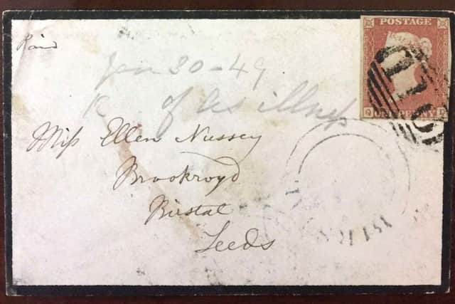 Envelopes addressed by Charlotte Bronte to her life-long friend Ellen Nussey will go under the hammer.