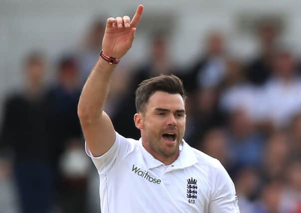 England's James Anderson (Picture: Nigel French/PA Wire).