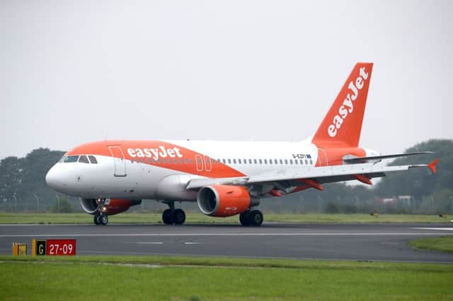 Library photo of an easyJet plane   Photo: Peter Byrne/PA Wire