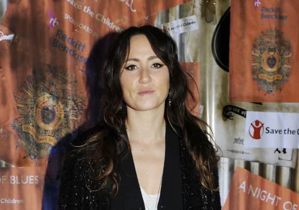 HOLD ON: K T Tunstall.
Photo credit: Rebecca Naden/PA Wire