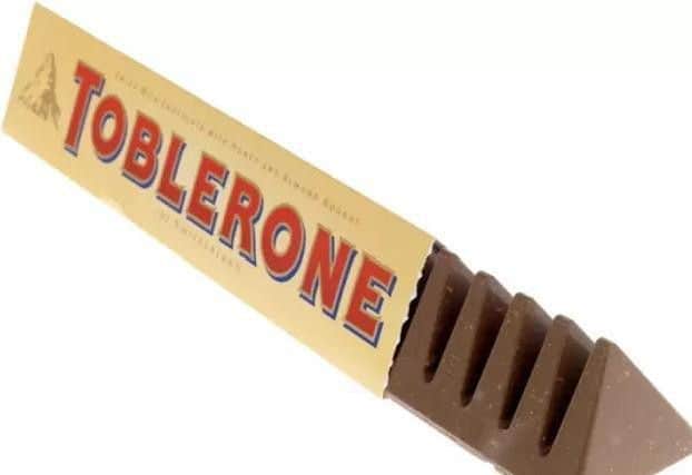 Life before Brexit - the old Toblerone