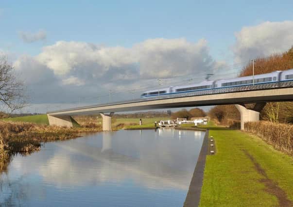 Homeowners along the proposed HS2 route  are eligible for compensation