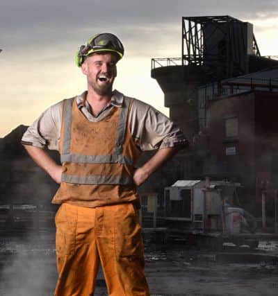 Jack Robertson at Kellingley Colliery. Picture by Roger Tiley.