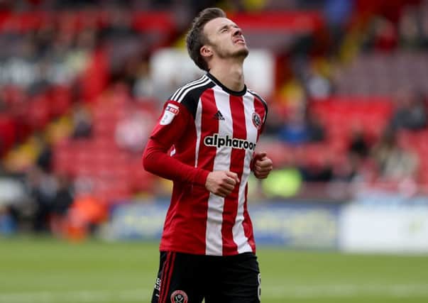 Stefan Scougall returns for Sheffield United after hamstring injury.