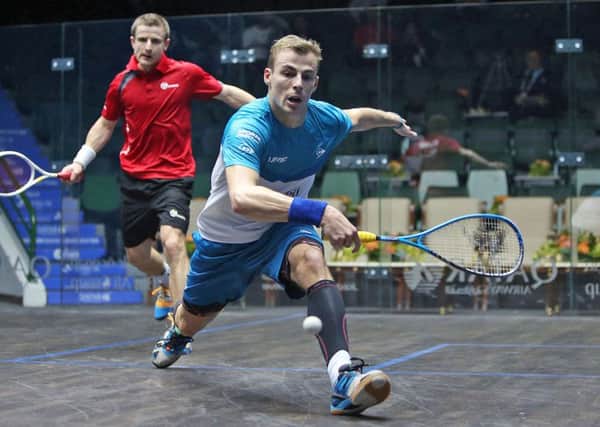 Nick Matthew, missed out on the final of the Qatar Classic. Picture: squashpics.com