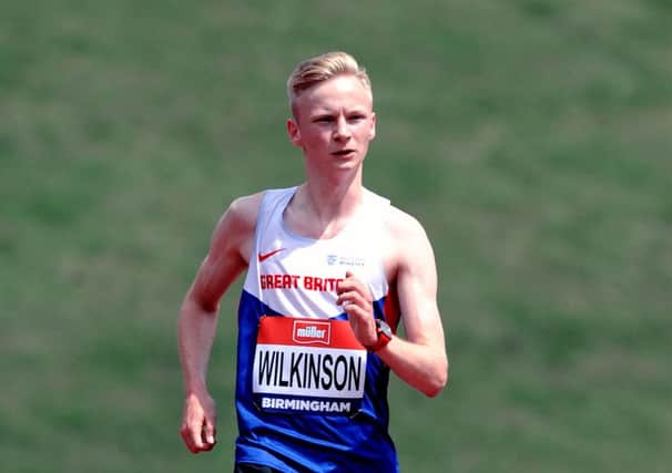 STROLL ON: Callum Wilkinson. Picture courtesy of British Athletics.