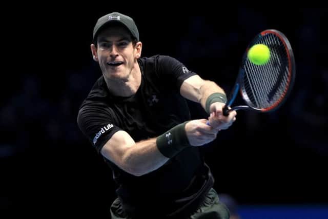 Murray had to dig deep to reach the final, which guarantees that he will finish the year with more than 12,000 ranking points (PA)