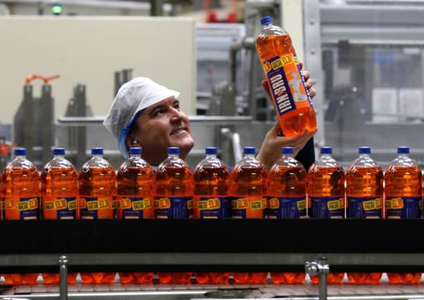New figures show Irn-Bru sales have soared in Parliament