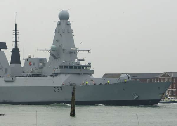 MPs have raised concern about Britain's warships