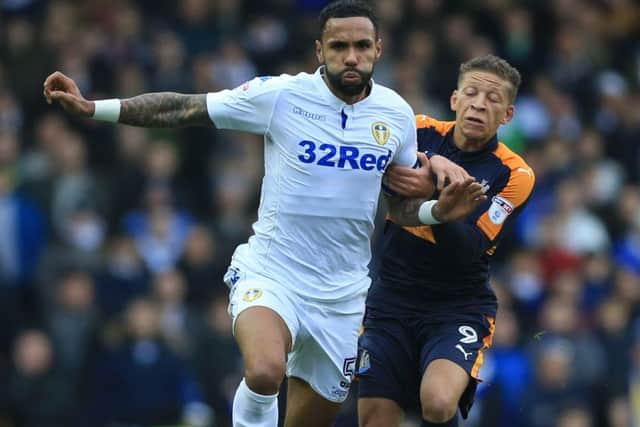 Leeds United's Kyle Bartley in action