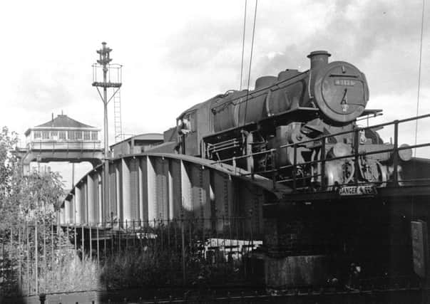 Selby Swing Bridge with loco no 43126 31-10-1962