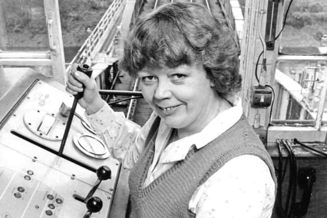 Christine Moss Selby Swing Bridge 7 Feb 1985