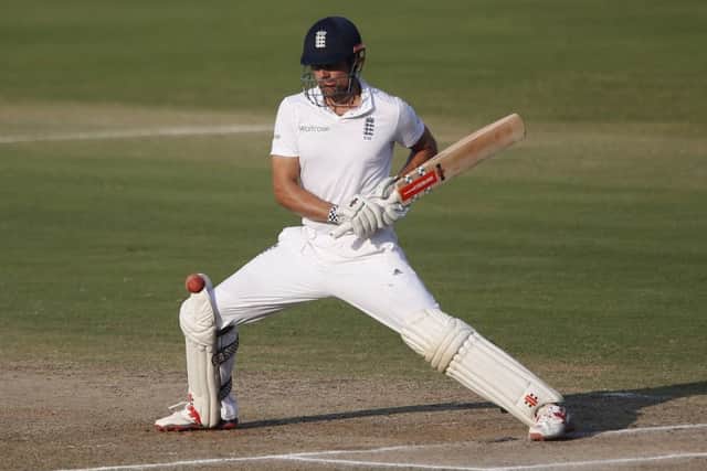 ALASTAIR COOK: Believes England can battle back as they did against India four years ago. Picture: AP/PA.
